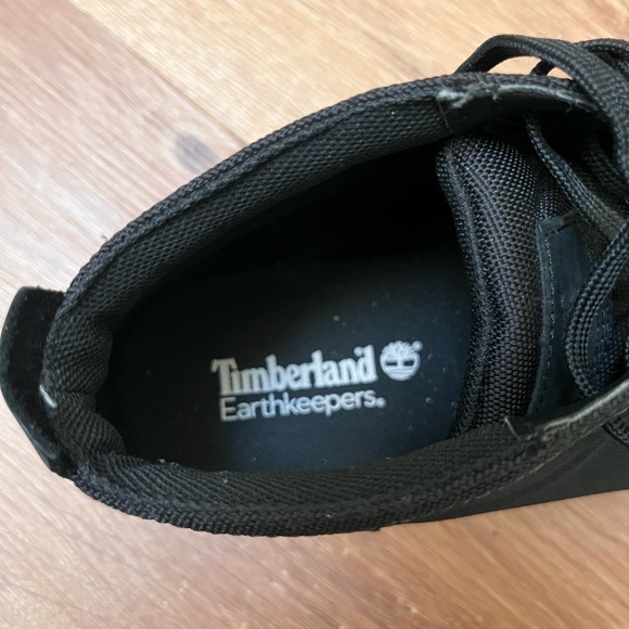 Timberland leather/canvas oxfords, size 10 - Picture 2 of 5